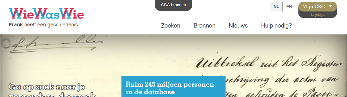 Afbeelding van Wie Was Wie